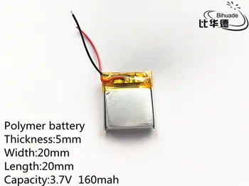 10pcs 3.7V,160mAH,502020 PLIB; polymer lithium ion / Li-ion battery for GPS,mp3,mp4,mp5,dvd,bluetooth,model toy mobile bluetooth
10pcs 3.7V,160mAH,502020 PLIB; polymer lithium ion / Li-ion battery for GPS,mp3,mp4,mp5,dvd,bluetooth,model toy mobile bluetooth