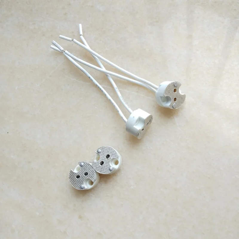 MR16 MR11 GU5.3 Ceramic Pottery socket Holder with clamping type connecting terminal 12-250V mr16 Base with/without Wire
MR16 MR11 GU5.3 Ceramic Pottery socket Holder with clamping type connecting terminal 12-250V mr16 Base with/without Wire
