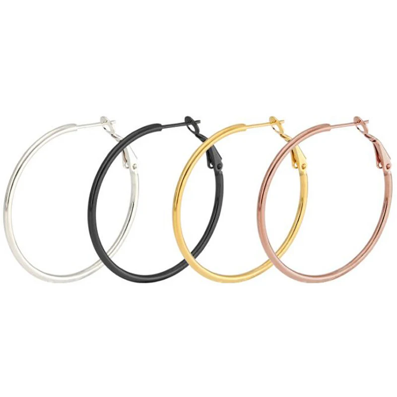 2 Pieces Fashion Female Big Hoop Earrings Punk Love Round Huggie Earring Stainless Steel Jewelry for Women Wedding
2 Pieces Fashion Female Big Hoop Earrings Punk Love Round Huggie Earring Stainless Steel Jewelry for Women Wedding