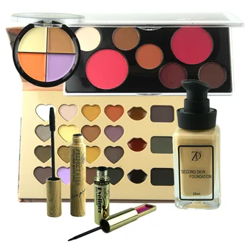GORON 6Pcs Makeup Set Eyeshadow Lip Gloss Eyebrow Powder Palette Concealer Liquid Foundation Blush Mascara Eyeliner Kit MAKES06
GORON 6Pcs Makeup Set Eyeshadow Lip Gloss Eyebrow Powder Palette Concealer Liquid Foundation Blush Mascara Eyeliner Kit MAKES06