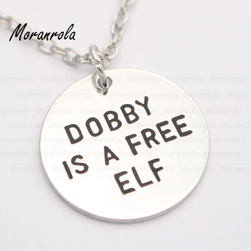 New arrive"Dobby is a free Elf "Copper necklace keychain charm Dobby Funny necklace
New arrive"Dobby is a free Elf "Copper necklace keychain charm Dobby Funny necklace