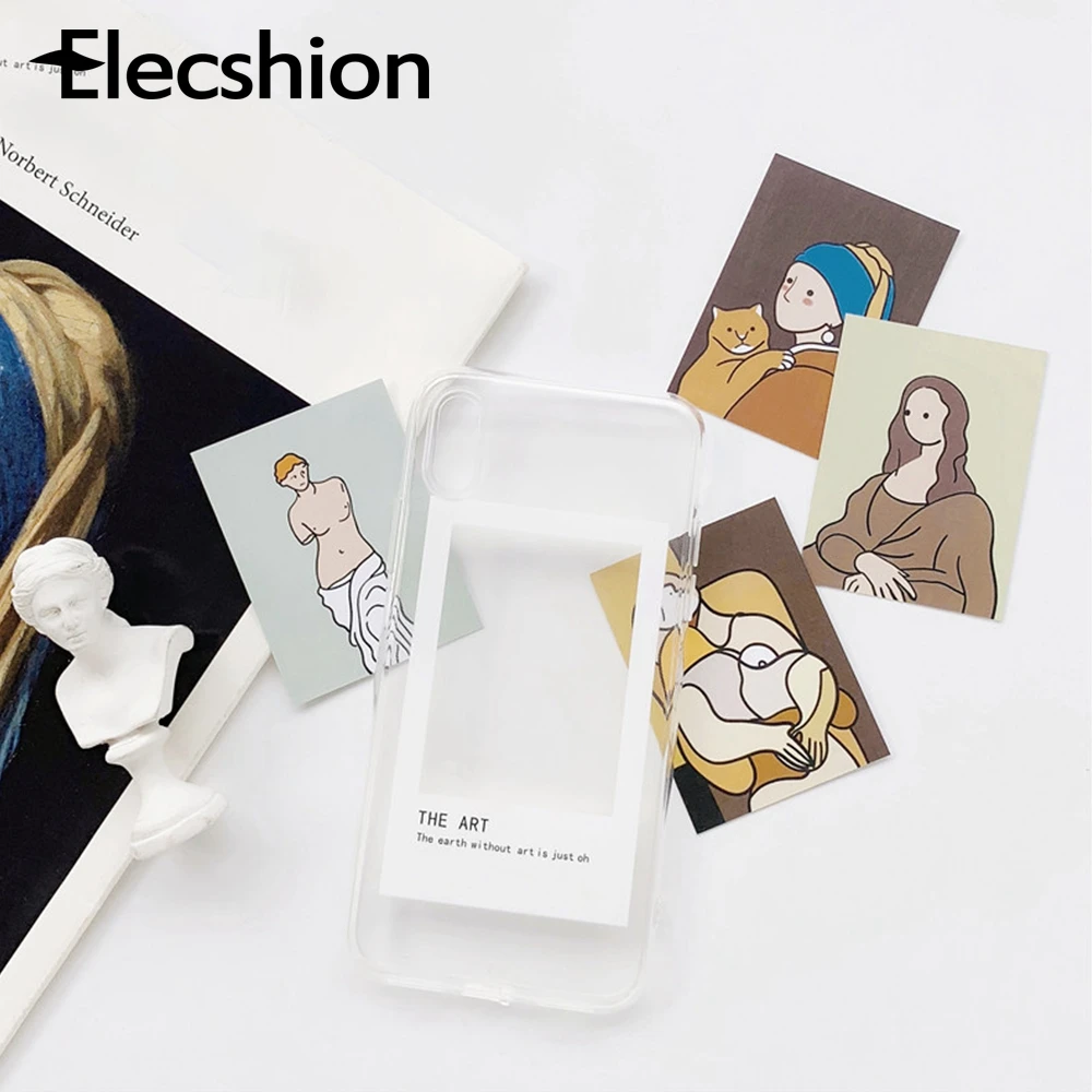 Luxury TPU Oil Painting Card Phone Case For iPhone 7 8 Plus XS Max XR Fashion Transparent Photo Frame Cover For iPhone X Xs 6 6s
Luxury TPU Oil Painting Card Phone Case For iPhone 7 8 Plus XS Max XR Fashion Transparent Photo Frame Cover For iPhone X Xs 6 6s