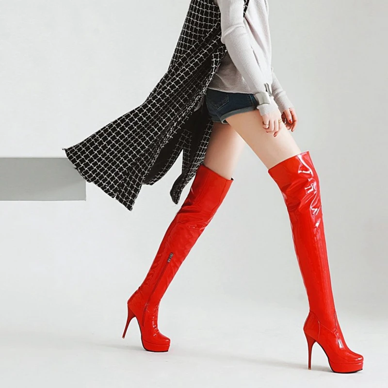 BLXQPYT Big size 32-48 Winter New High Heel Boots Leisure Elegant Heels Sexy Women Shoes Round Toe Heel Leather Boots 8-11
BLXQPYT Big size 32-48 Winter New High Heel Boots Leisure Elegant Heels Sexy Women Shoes Round Toe Heel Leather Boots 8-11