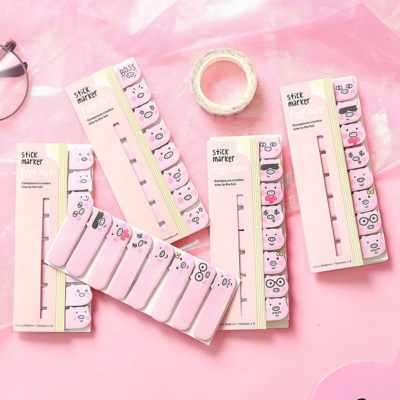 1 Pcs Cute Kawaii Pig Style Sticky Notes Self-Adhesive Index Memo Pad Stationery Sticker Bookmark Notepads School Office Supply
1 Pcs Cute Kawaii Pig Style Sticky Notes Self-Adhesive Index Memo Pad Stationery Sticker Bookmark Notepads School Office Supply