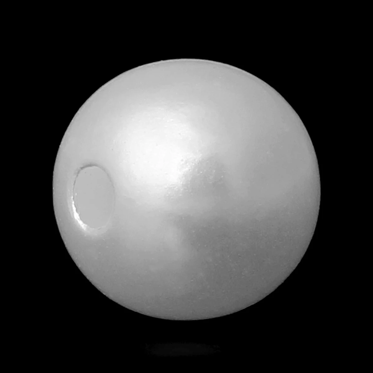 Acrylic Spacer Beads Round White Pearl Imitation About 8mm( 3/8") Dia, Hole: Approx 1.6mm, 55 PCs
Acrylic Spacer Beads Round White Pearl Imitation About 8mm( 3/8") Dia, Hole: Approx 1.6mm, 55 PCs