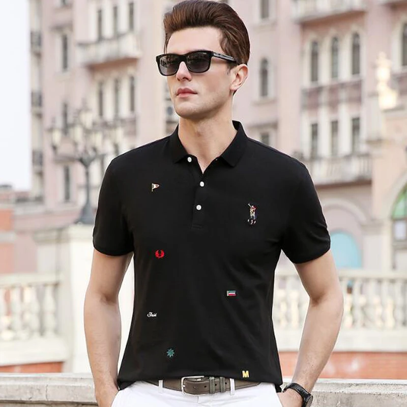 2019 new polos High quality brand cotton men polo shirt Embroidered casual solid shirt polo men camisa polo para hombre
2019 new polos High quality brand cotton men polo shirt Embroidered casual solid shirt polo men camisa polo para hombre