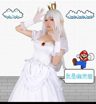 2019 Bowsette Game Super Mario princess King Boo Cosplay Costume Kuppa Koopa Hime Cosplay Dress Halloween Carnival Costumes
2019 Bowsette Game Super Mario princess King Boo Cosplay Costume Kuppa Koopa Hime Cosplay Dress Halloween Carnival Costumes