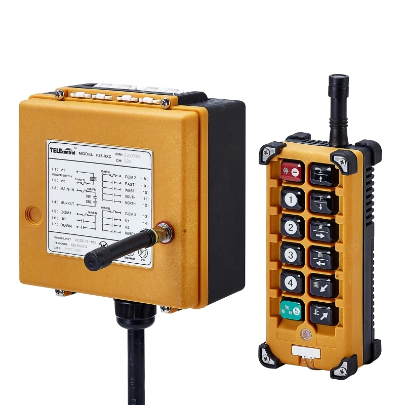 F23-A+12 keys indusrtial crane remote controler(include 1 transmitter and 1 receiver Radio Remote Control wireless remote Switch
F23-A+12 keys indusrtial crane remote controler(include 1 transmitter and 1 receiver Radio Remote Control wireless remote Switch
