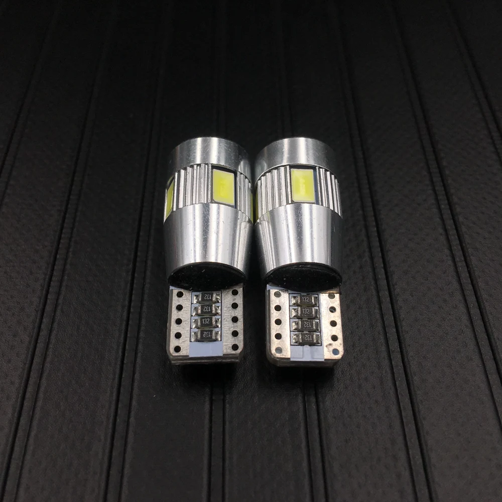 2x T10 W5W Car LED Turn Signal Bulb Canbus Auto Interior Dome Reading Light Wedge Side Parking Reverse Brake Lamp 5W5 5630 6smd
2x T10 W5W Car LED Turn Signal Bulb Canbus Auto Interior Dome Reading Light Wedge Side Parking Reverse Brake Lamp 5W5 5630 6smd
