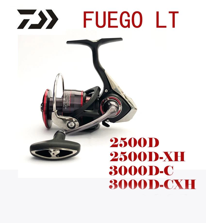 original Daiwa Fuego LT 2500D 2500D-XH 3000D-C 3000D-CXH Deep Spool 5.3:1/6.2:1 spinning fishing reel
original Daiwa Fuego LT 2500D 2500D-XH 3000D-C 3000D-CXH Deep Spool 5.3:1/6.2:1 spinning fishing reel