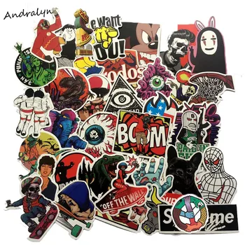 50PCS/Set Mixed Waterproof Retro Cartoon Graffiti Popular Sticker For Laptop Skateboard Notebook Car Motorcycle Toy Stickers
50PCS/Set Mixed Waterproof Retro Cartoon Graffiti Popular Sticker For Laptop Skateboard Notebook Car Motorcycle Toy Stickers