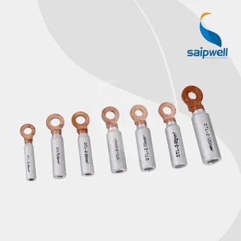10Pcs/ Lot 25 Square Copper-Aluminium Connecting Terminals / Bimetallic Compresssion Lug Cu-Al Wire Terminal (DTL-2-25)
10Pcs/ Lot 25 Square Copper-Aluminium Connecting Terminals / Bimetallic Compresssion Lug Cu-Al Wire Terminal (DTL-2-25)