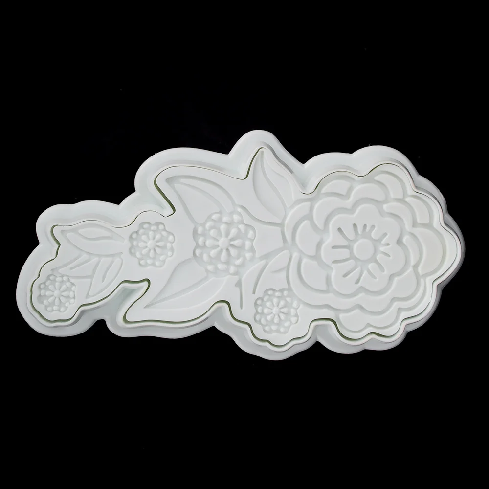 Blooming Sunflower Shaped Cookie Cutter Plunger Fondant Cake Decorating Tools Biscuit Cake Mould Sugar Craft Embosser
Blooming Sunflower Shaped Cookie Cutter Plunger Fondant Cake Decorating Tools Biscuit Cake Mould Sugar Craft Embosser