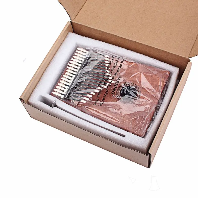 VSRRWL 1set 17 Key Kalimba Finger Thumb Piano Mbira Log Processing Less Paint 841#
VSRRWL 1set 17 Key Kalimba Finger Thumb Piano Mbira Log Processing Less Paint 841#