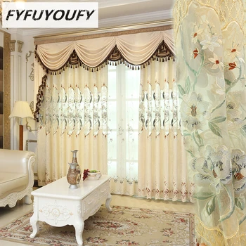 European luxury jacquard Embroidered modern minimalist blackout curtains for Living Room French Windows curtains for Bedroom
European luxury jacquard Embroidered modern minimalist blackout curtains for Living Room French Windows curtains for Bedroom