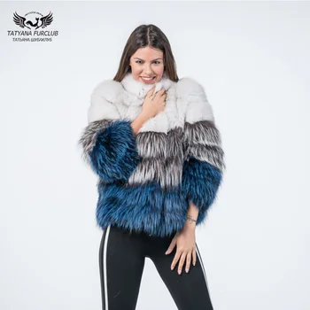 Tatyana Furclub 2018 Genuine Leather Real Silver Fox Fur Coat Female Winter Thick Warm Short Natural fur Jacket With Fur Collar
Tatyana Furclub 2018 Genuine Leather Real Silver Fox Fur Coat Female Winter Thick Warm Short Natural fur Jacket With Fur Collar