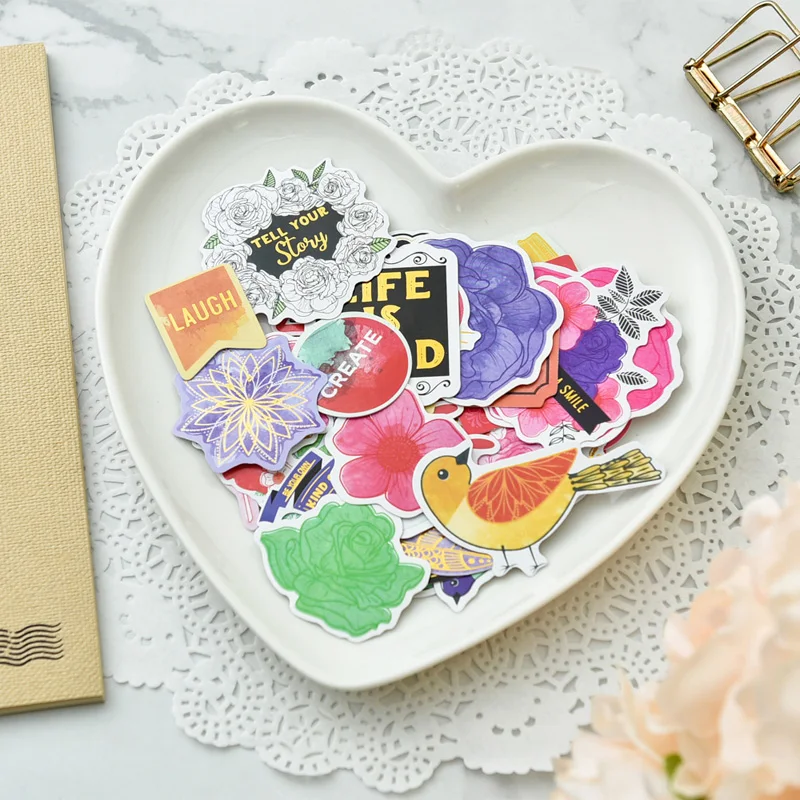 KSCRAFT Tell Your Story Paper Cardstock Die Cut Stickers for DIY Scrapbooking/photo album Decoration Card Making Crafts
KSCRAFT Tell Your Story Paper Cardstock Die Cut Stickers for DIY Scrapbooking/photo album Decoration Card Making Crafts