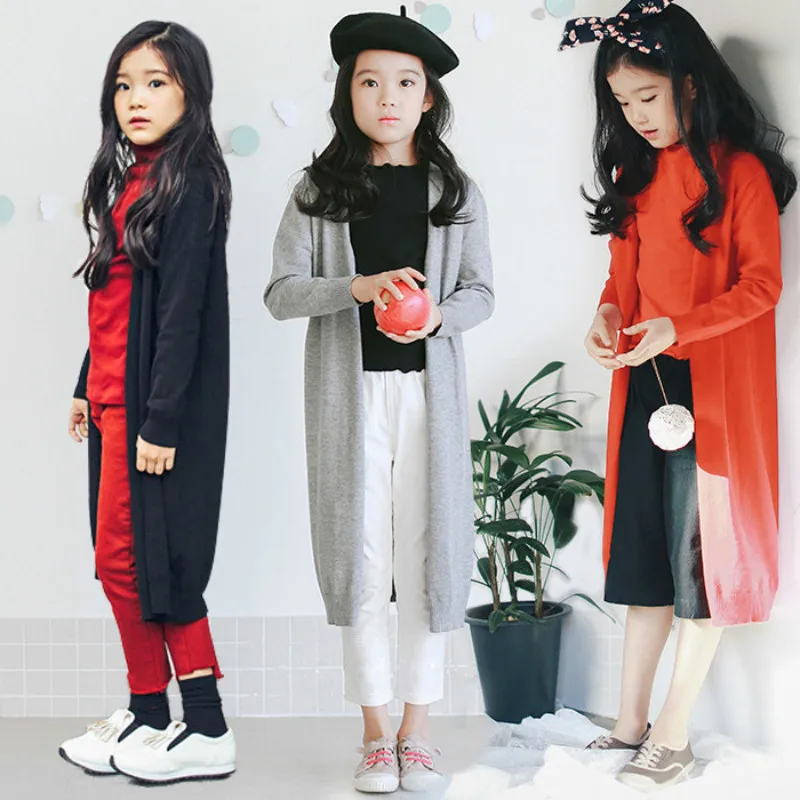 Children's sweater 2018 autumn new fashion girls sweater jacket long sweater cardigan big children wild sweater coat
Children's sweater 2018 autumn new fashion girls sweater jacket long sweater cardigan big children wild sweater coat