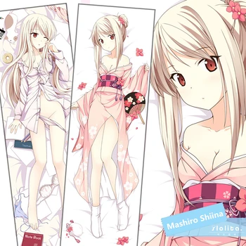 

Anime Sakurasou Pet Girl Mashiro Shiina Sexy Hugging Body Pillow Case Cover Throw Long Adult Otaku Pillowcase 35*55/160*50cm