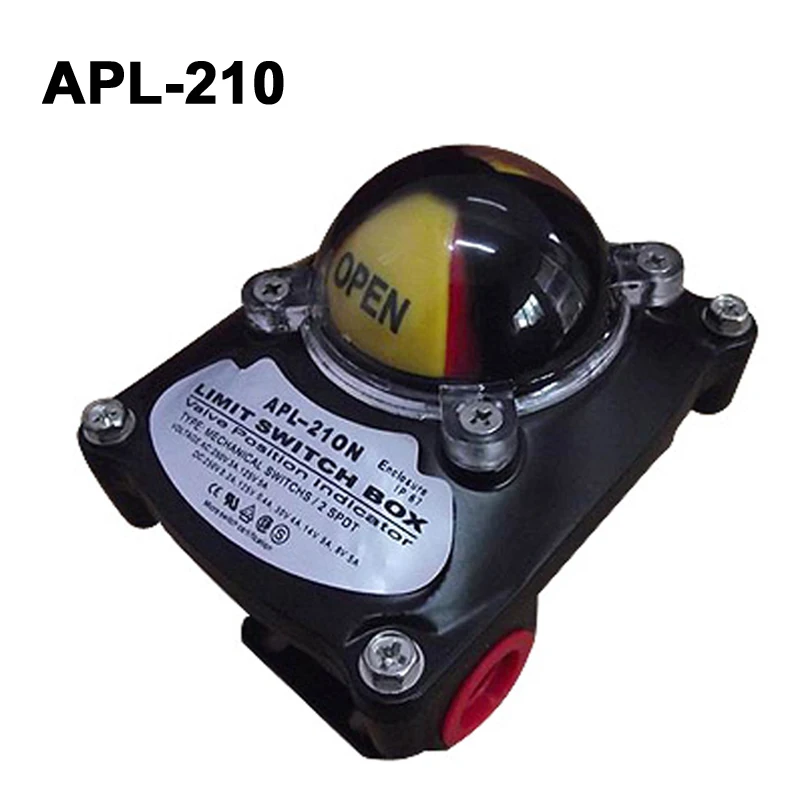 High Quality Valve Position Indicatior APL210 Mechanical Limit Switch Box Valve Position Monitor APL-210N Signal Feedback Device
High Quality Valve Position Indicatior APL210 Mechanical Limit Switch Box Valve Position Monitor APL-210N Signal Feedback Device