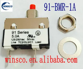 10PCS/LOT 91-BMR-1A 100% NEW KUOYUH 1A CIRCUIT BREAKER 91 SERIES 1A 
10PCS/LOT 91-BMR-1A 100% NEW KUOYUH 1A CIRCUIT BREAKER 91 SERIES 1A