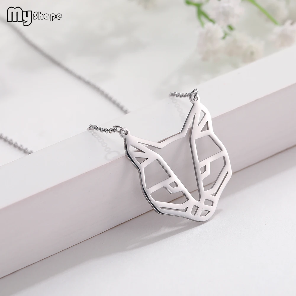 My Shape Stainless Steel Fox Animal Head Cartoon Jewelry Accessories Pendant Necklace for Children Women Party
My Shape Stainless Steel Fox Animal Head Cartoon Jewelry Accessories Pendant Necklace for Children Women Party