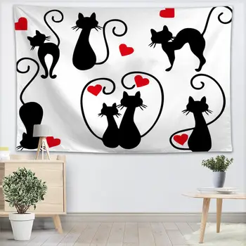 Funny Cat Wall Tapestry Custom Your Pattern Yoga Office Sofa Tapestry Bedspread For Kids Room College Dorm Decoration 
Funny Cat Wall Tapestry Custom Your Pattern Yoga Office Sofa Tapestry Bedspread For Kids Room College Dorm Decoration