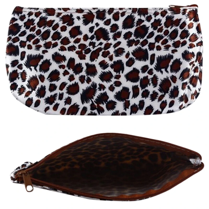 1PC Leopard Storage Pencil Bags School Kawaii Case Bag Pouches Pen Pouch Office Stationery Supplies | Канцтовары для офиса и