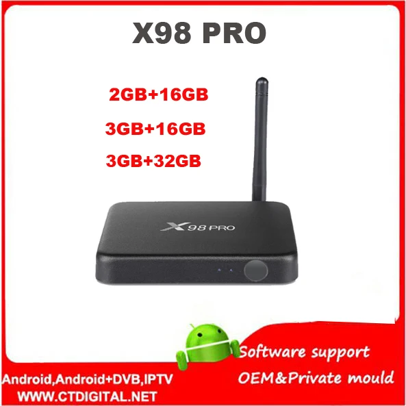 

10pcs Metal Case X98 PRO Amlogic S912 Chip 3GB/32GB MAX Android 6.0 TV Box Octa Core 2.4G&5G Dual Wifi BT 4.0 4K H.2 Set Top Box