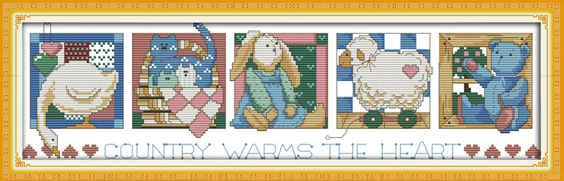Country warms the hear counted printed on fabric DMC 14CT 11CT Cross Stitch kits,embroidery needlework Sets, Home Decor
Country warms the hear counted printed on fabric DMC 14CT 11CT Cross Stitch kits,embroidery needlework Sets, Home Decor