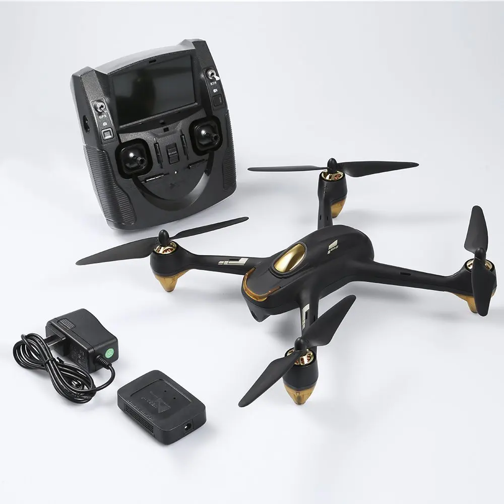 

Hubsan H501S X4 4 Channel GPS Altitude Mode 5.8GHz Transmitter 6 Axis Gyro 1080P FPV Follow Me Headless Brushless Quadcopter
