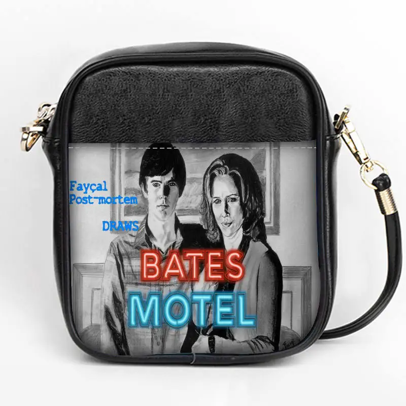 Custom Bates Motel fashion Sling Bag Women Sling Shoulder Bags Leather Mini Girls Tote Party Bag DIY Sling Bag
Custom Bates Motel fashion Sling Bag Women Sling Shoulder Bags Leather Mini Girls Tote Party Bag DIY Sling Bag