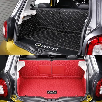2015- 2018 For Smart 453 Forfour rear tail box anti-dirty pad carbon fiber pattern black trunk mat car shape auto parts Styling
2015- 2018 For Smart 453 Forfour rear tail box anti-dirty pad carbon fiber pattern black trunk mat car shape auto parts Styling