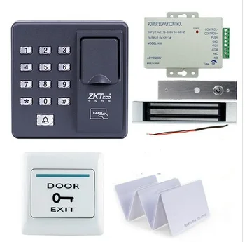 500 users Biometric Standalone Fingerprint Access Control RFID keypad 180kg electric door lock set with 10 smart cards
500 users Biometric Standalone Fingerprint Access Control RFID keypad 180kg electric door lock set with 10 smart cards