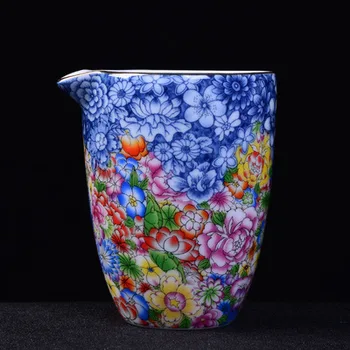 Hand-painted Blue And White Ceramics Fair Cup Porcelain Tea Sea Filter Tea Gongdaobei Kungfu Tie Guan Yin Tea Accessories Teawar
Hand-painted Blue And White Ceramics Fair Cup Porcelain Tea Sea Filter Tea Gongdaobei Kungfu Tie Guan Yin Tea Accessories Teawar