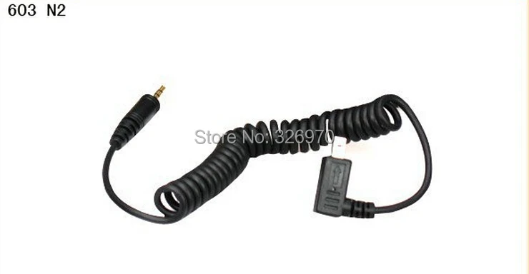 LS-2.5/N2 кабель спуска затвора для RF-603 RF603II N2 Nikon D70s D80 Бесплатная доставка |