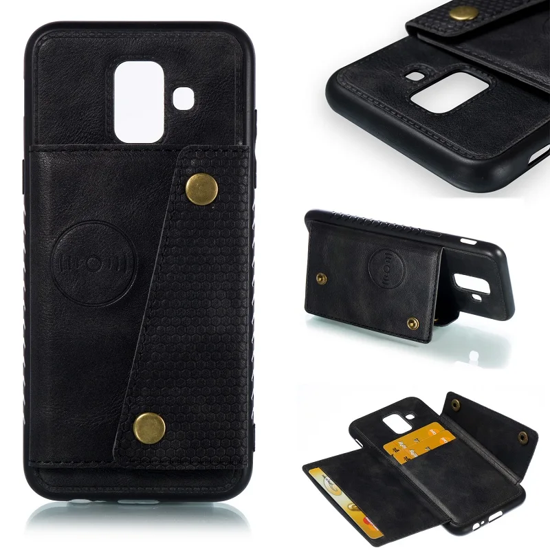 Luxury Originality Case For Samsung A6 2018 Cases Card Leather Sheath Soft PU Case For Samsung A6 2018Plus Protective back Cover
Luxury Originality Case For Samsung A6 2018 Cases Card Leather Sheath Soft PU Case For Samsung A6 2018Plus Protective back Cover
