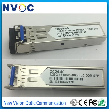 5Pcs/Lot,1.25G 40KM,1310nm SMF GE SFP Transceiver,DDM,LC SFP Fiber Module,1000base 1310nm 40km Compatible SFP-GE-LH40-SM1310
5Pcs/Lot,1.25G 40KM,1310nm SMF GE SFP Transceiver,DDM,LC SFP Fiber Module,1000base 1310nm 40km Compatible SFP-GE-LH40-SM1310