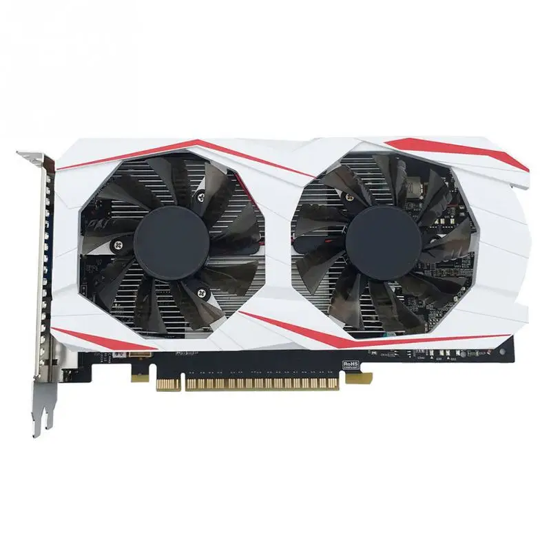 GTX 750Ti 2GB DDR5 128bit Video Card Gaming Discrete Graphics Card Dual Fan PCI Express HDMI DVI VGA Direct X For nVIDIA Geforce
GTX 750Ti 2GB DDR5 128bit Video Card Gaming Discrete Graphics Card Dual Fan PCI Express HDMI DVI VGA Direct X For nVIDIA Geforce