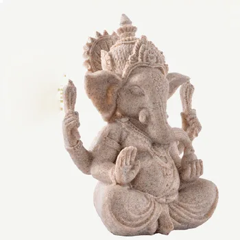 Buddha Deity Elephant Hindu Statue Decor Hand Carved Sandstone Seated Ganesh ecape room party present gift favor
Buddha Deity Elephant Hindu Statue Decor Hand Carved Sandstone Seated Ganesh ecape room party present gift favor
