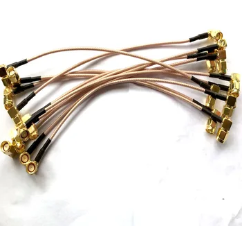 50pcs/lot SMA Male Right Angle to SMA Male Right Angle adapter RG316 Cable 20cm +Free Shipping
50pcs/lot SMA Male Right Angle to SMA Male Right Angle adapter RG316 Cable 20cm +Free Shipping