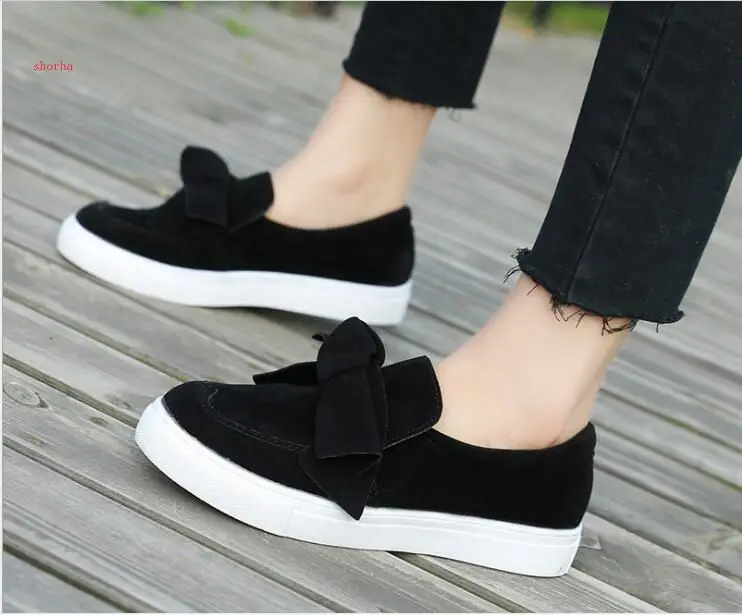 Spring summer Casual Flat Plus Size Women Sneakers Bow tie knot Flock pink On Shallow Vulcanized Shoes Female Flats Footwear
Spring summer Casual Flat Plus Size Women Sneakers Bow tie knot Flock pink On Shallow Vulcanized Shoes Female Flats Footwear