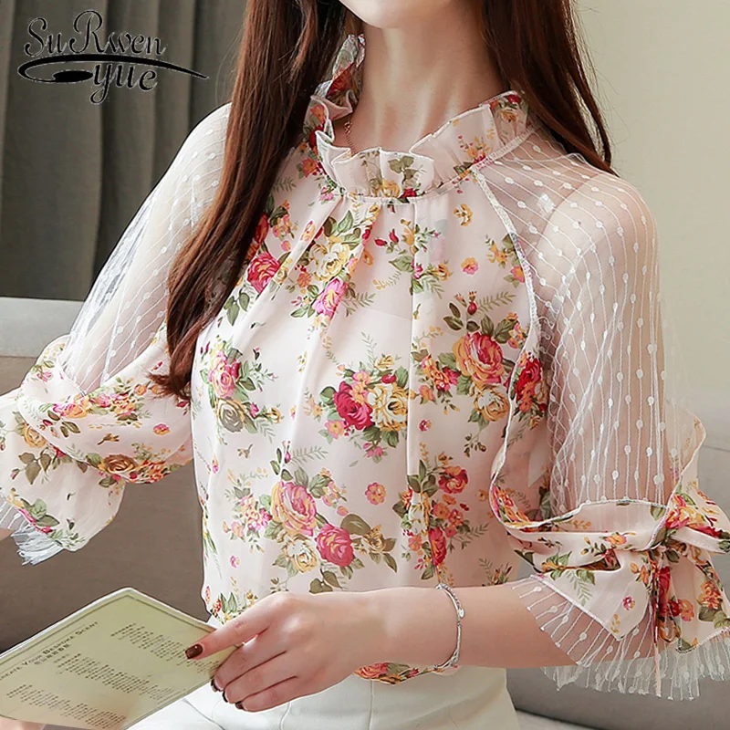 blusas mujer de moda 2019 summer women blouses camisas mujer floral print lace chiffon blouse women shirts womens tops 4068 50
blusas mujer de moda 2019 summer women blouses camisas mujer floral print lace chiffon blouse women shirts womens tops 4068 50