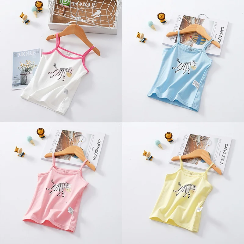 Baby Girl Vest Undershirts Kids Singlet Cotton Print Underwear Summer Children Tanks Tops Beach Camisoles Clothing
Baby Girl Vest Undershirts Kids Singlet Cotton Print Underwear Summer Children Tanks Tops Beach Camisoles Clothing
