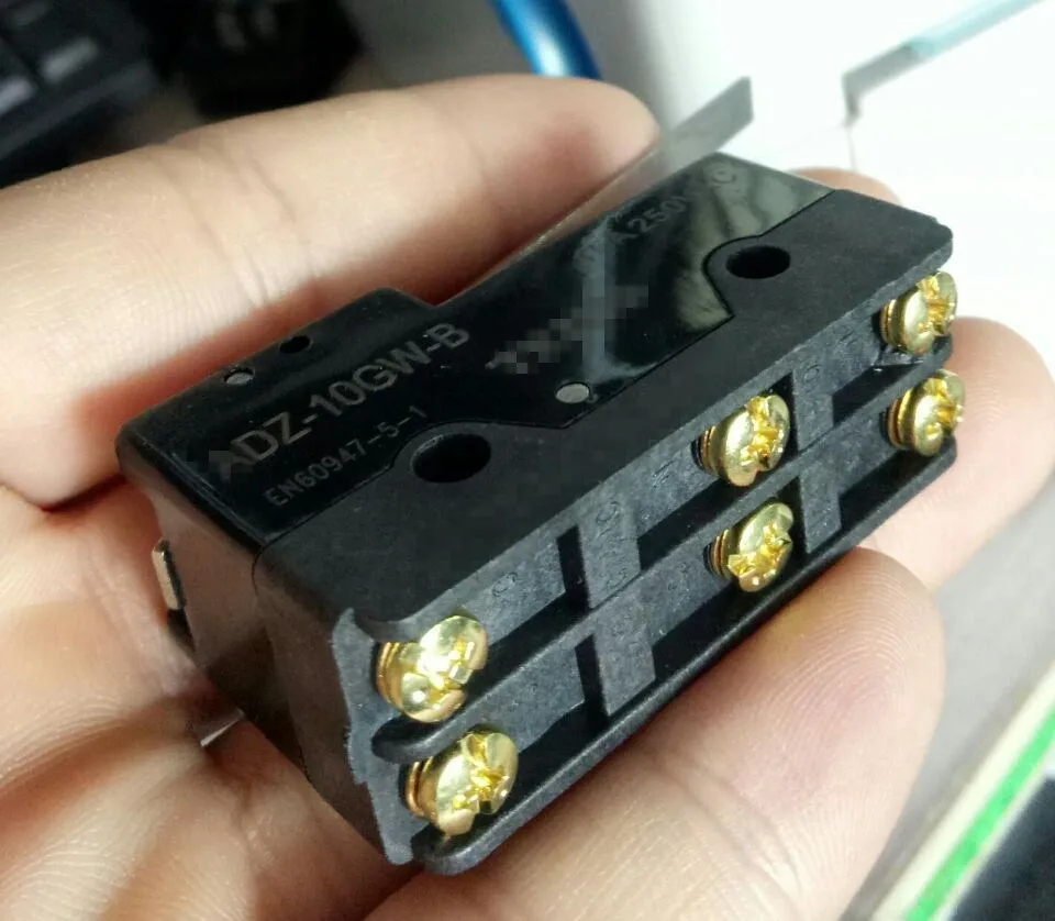 dpdt micro switch DZ-10GW-1B,Long Hinge lever,Silver Alloy Contacts Micro Switch,High Quality
dpdt micro switch DZ-10GW-1B,Long Hinge lever,Silver Alloy Contacts Micro Switch,High Quality