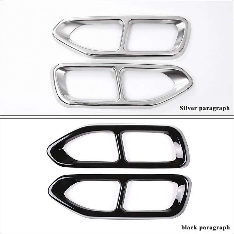 Black exhaust Muffler trim For BMW G11 G12 7 series 2014-2019 Tail Pipes Rear Throat Exhaust Vent Tip Garnish Cover sticker
Black exhaust Muffler trim For BMW G11 G12 7 series 2014-2019 Tail Pipes Rear Throat Exhaust Vent Tip Garnish Cover sticker