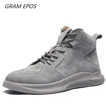 New Men High Quality Brand Outdoor Shoes Men's Leather Boots Spring Autumn Desert Boots Fashion Casual Shoes Oxfords Ankle Boots
New Men High Quality Brand Outdoor Shoes Men's Leather Boots Spring Autumn Desert Boots Fashion Casual Shoes Oxfords Ankle Boots