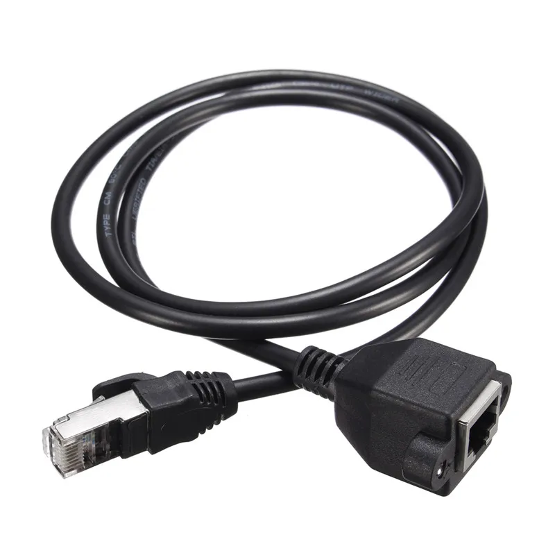 S SKYEE RJ45 Cable Male to Female LAN 0.3M/1M Network Cable Screw Panel Mount Ethernet Cables Extension Cables for PC Laptop
S SKYEE RJ45 Cable Male to Female LAN 0.3M/1M Network Cable Screw Panel Mount Ethernet Cables Extension Cables for PC Laptop