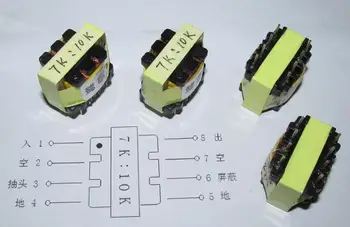 2PCS PT-6 permalloy 7K: 10K audio signal isolation transformer output for transmission output
2PCS PT-6 permalloy 7K: 10K audio signal isolation transformer output for transmission output