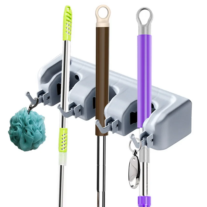 Hoomall Kitchen Organizer Mop Holder 5/4/3 Position Brush Broom Hanger Storage Rack Household Mop Brush Hanger Kitchen Gadgets
Hoomall Kitchen Organizer Mop Holder 5/4/3 Position Brush Broom Hanger Storage Rack Household Mop Brush Hanger Kitchen Gadgets